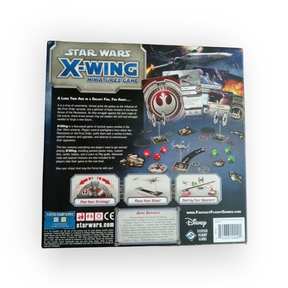 STAR Wars X-Wing Miniatures Game 2-player Starter Box Set - Picture 2 of 10